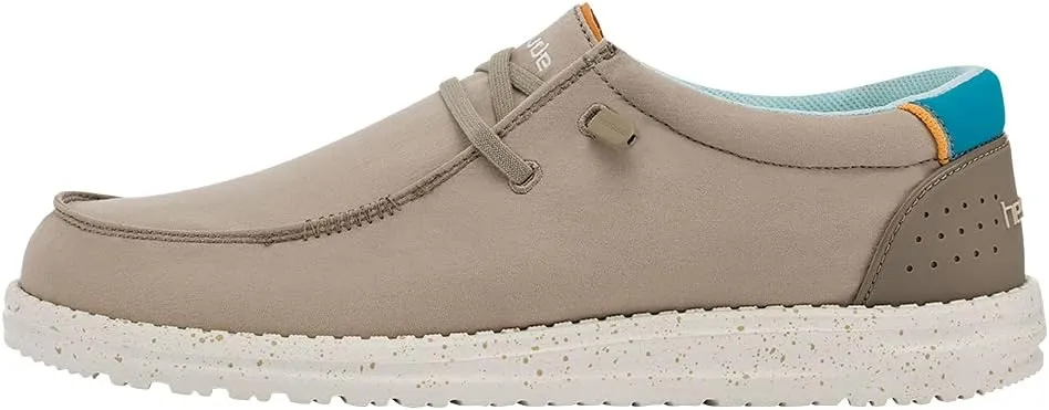 Hey Dude Men's Wally Adv Multi Colors| Men’s Shoes | Men's Lace Up Loafers | Comfortable & Light-Weight