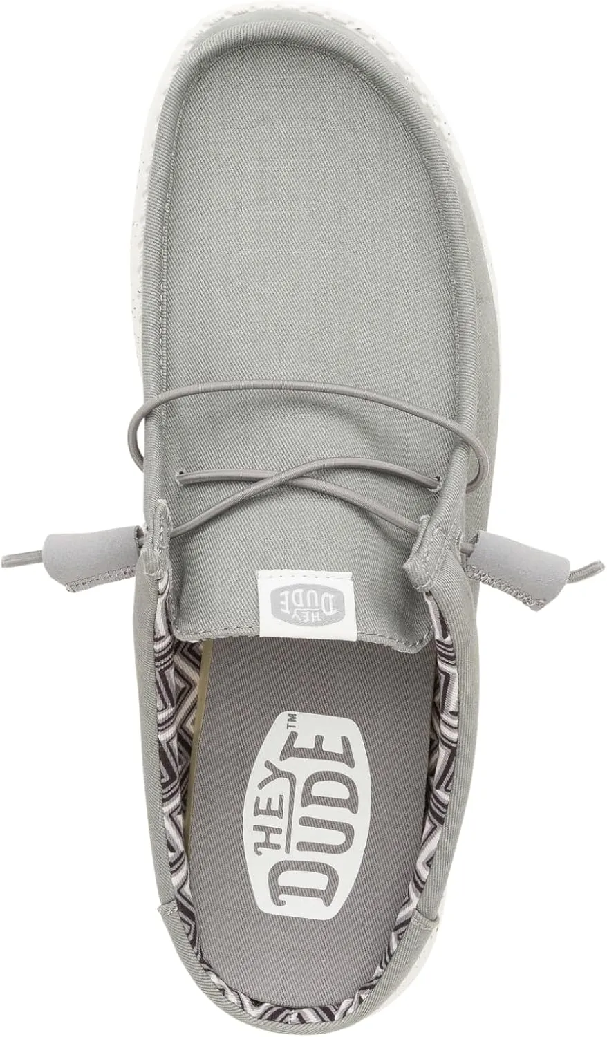 Hey Dude Men's Wally Slip Stretch Canvas | Men's Shoes | Men Slip-on Loafers | Comfortable & Light-Weight