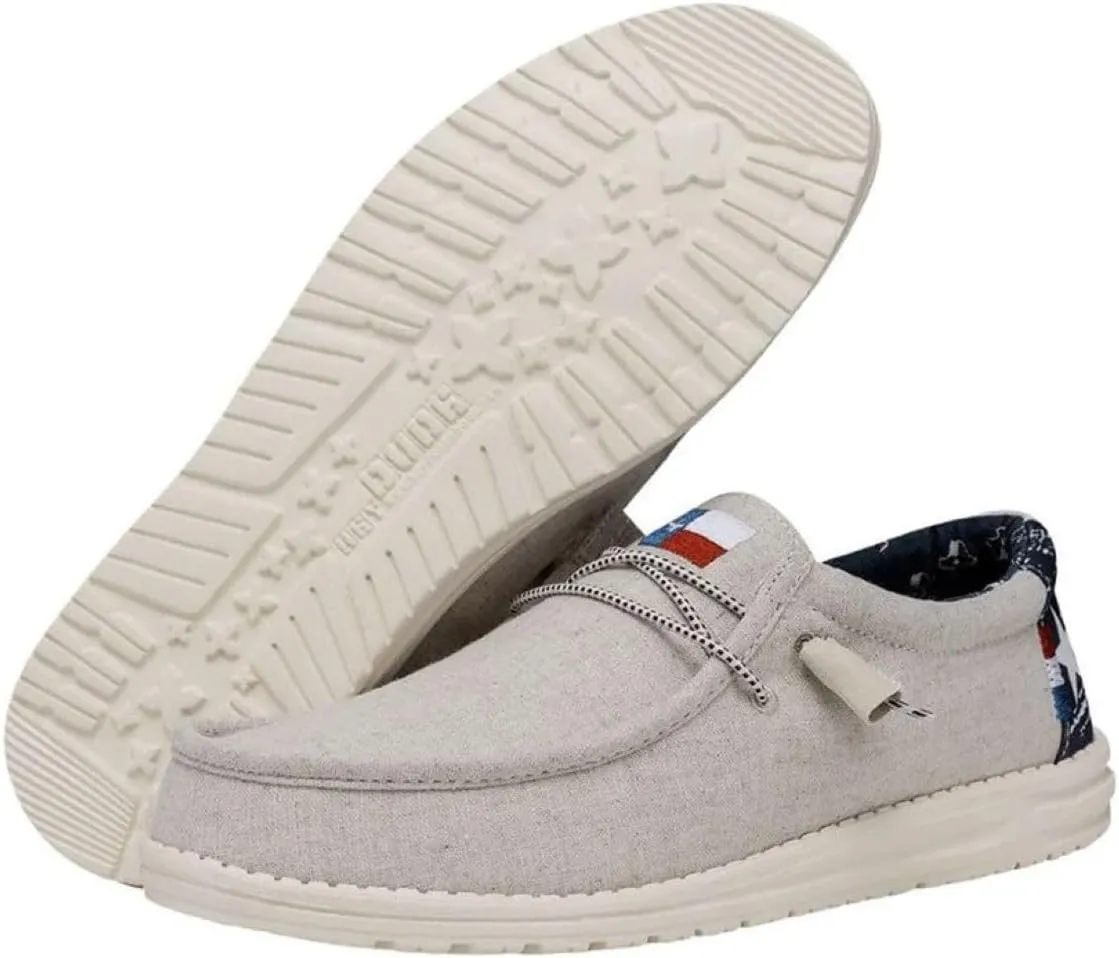 Hey Dude Men's Wally Stretch Canvas