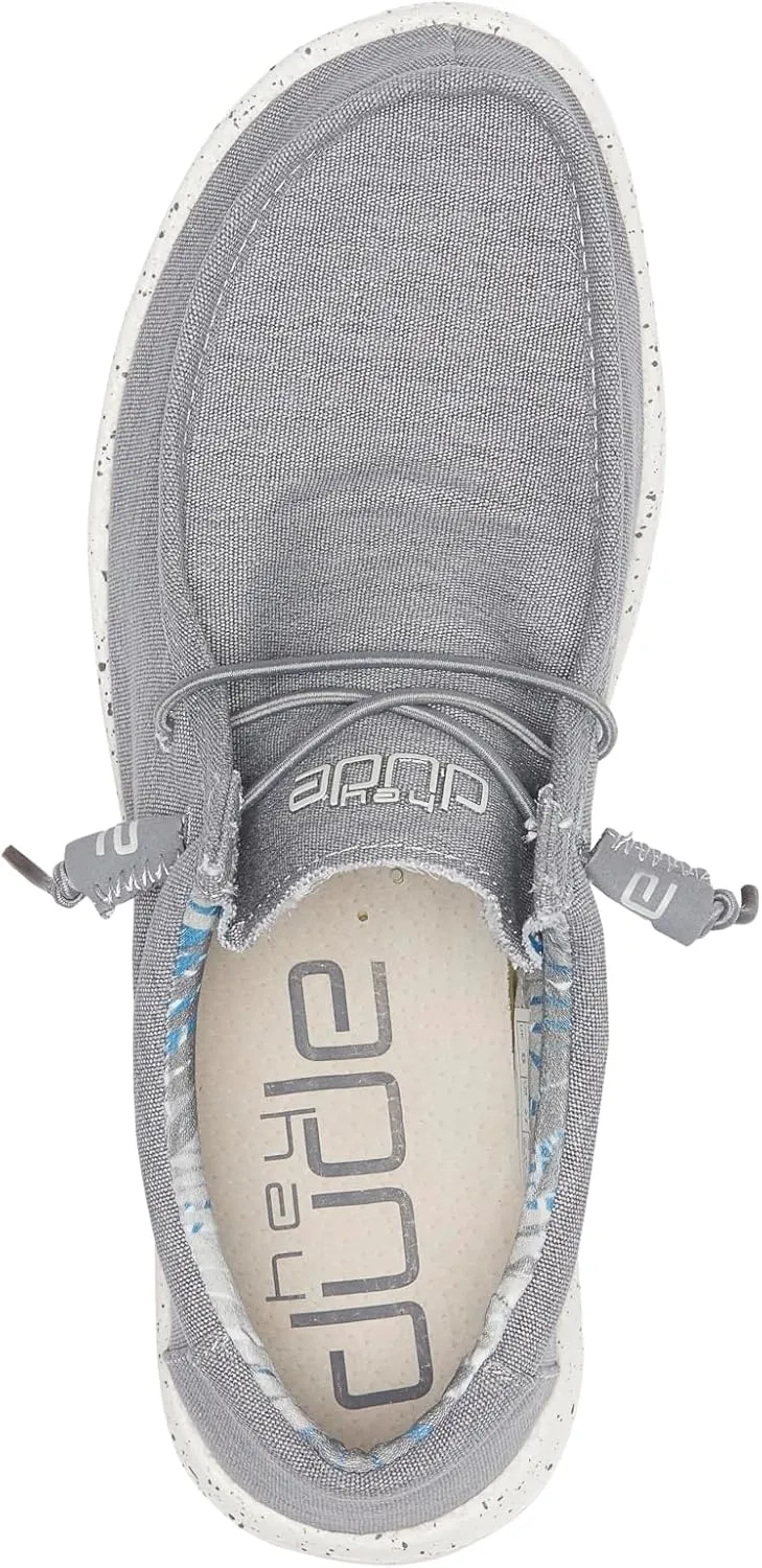 Hey Dude Men's Wally Stretch | Men's Loafers | Comfortable & Light-Weight