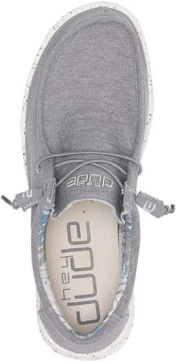 Hey Dude Men's Wally Stretch | Men's Loafers | Comfortable & Light-Weight