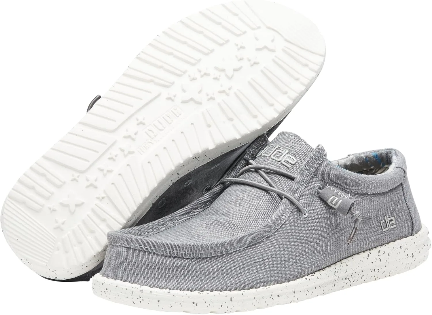 Hey Dude Men's Wally Stretch | Men's Loafers | Comfortable & Light-Weight