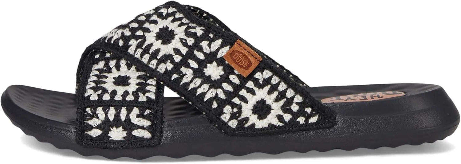 Hey Dude Women's Christi Slide Cottage Crochet Loafer