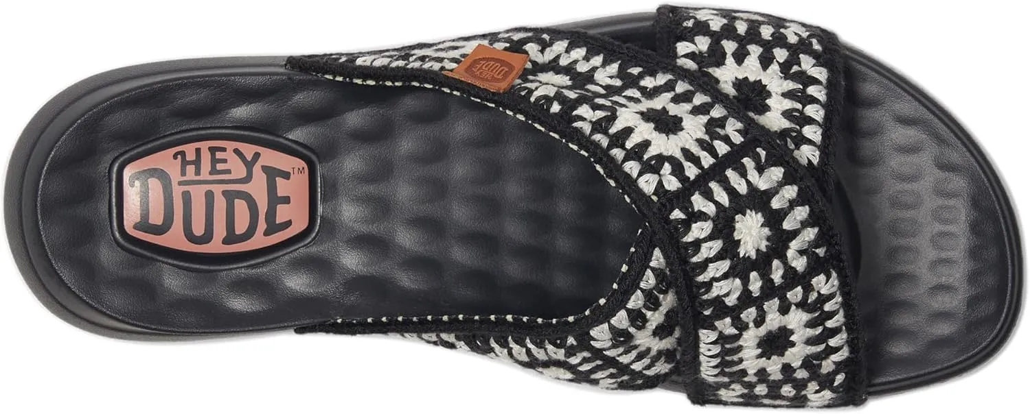 Hey Dude Women's Christi Slide Cottage Crochet Loafer