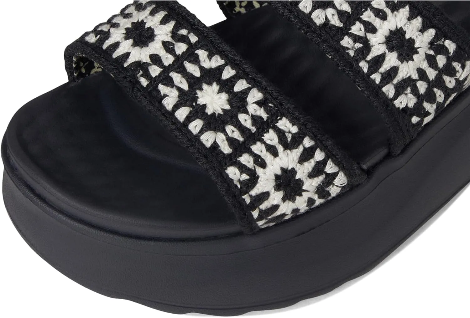 Hey Dude Women's Delray Buckle Cottage Crochet Loafer