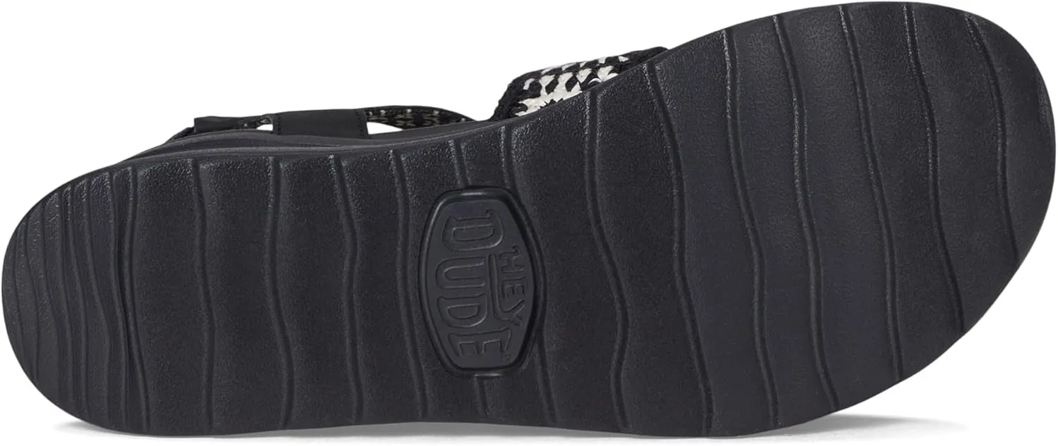 Hey Dude Women's Delray Buckle Cottage Crochet Loafer