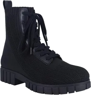 Impo BELLAMY Stretch Knit Utility Boot with Memory Foam