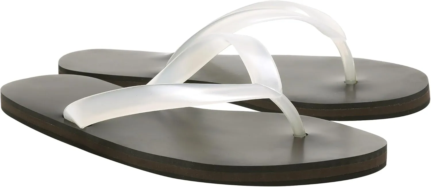 Jelly Beach Flip Flop for Women Clear Sandals Jelly Slides Shoes