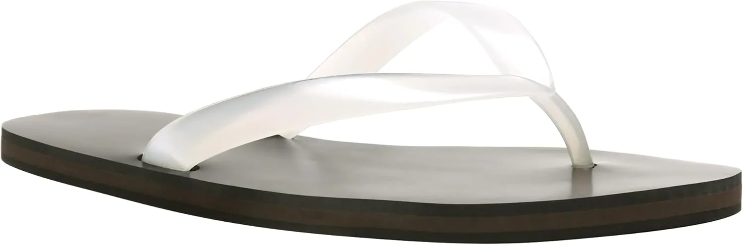 Jelly Beach Flip Flop for Women Clear Sandals Jelly Slides Shoes