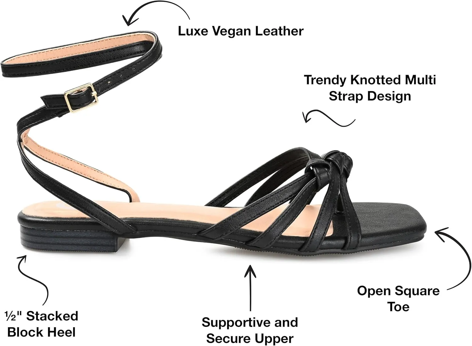 Journee Collection Women's Indee Sandal Flat