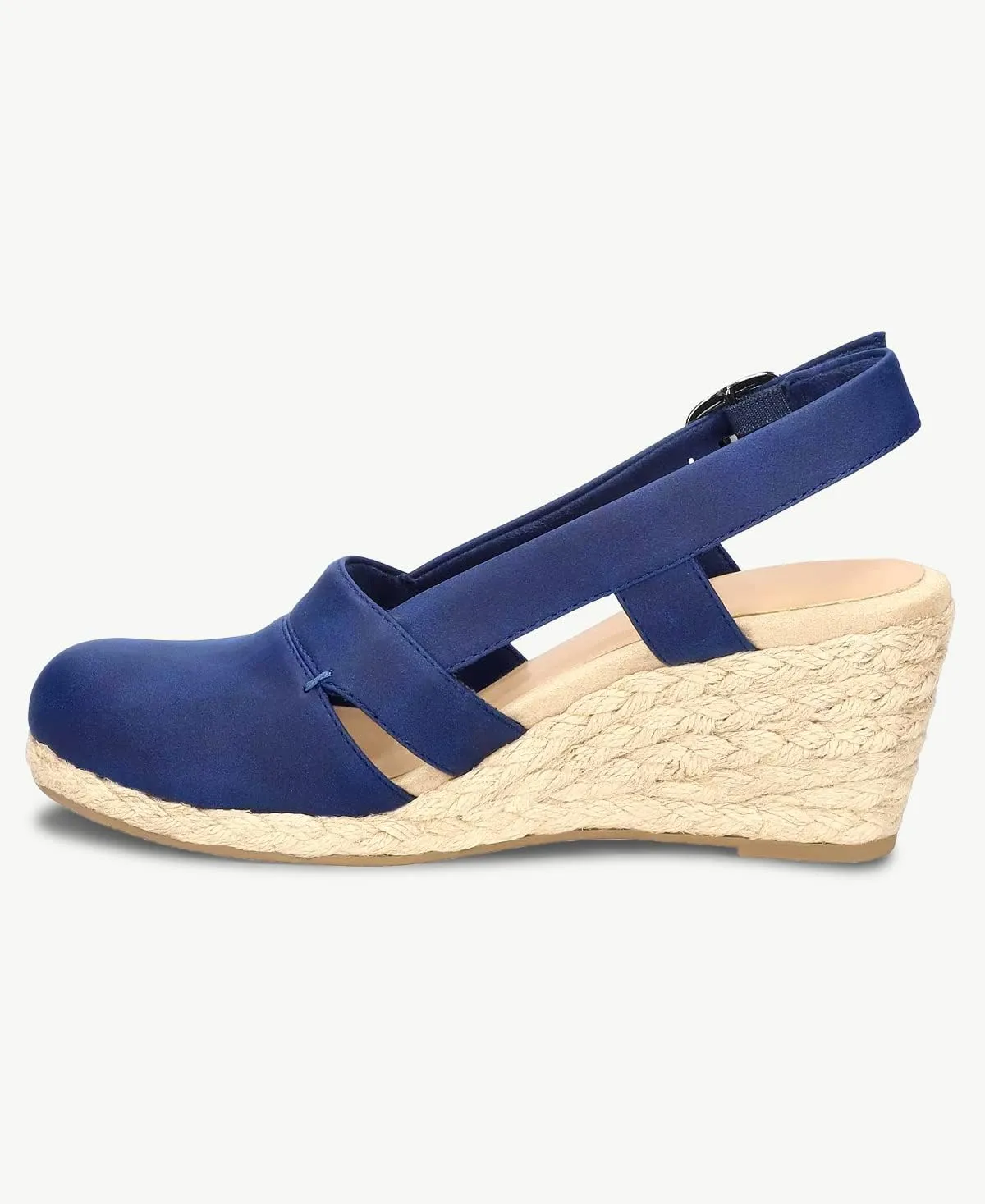 Juliet Holy Womens Wedges Sandals Platform Espadrilles Slingback Closed-toe Clogs Sandals