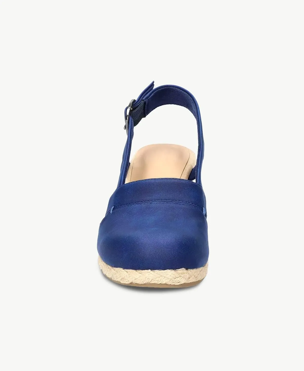 Juliet Holy Womens Wedges Sandals Platform Espadrilles Slingback Closed-toe Clogs Sandals