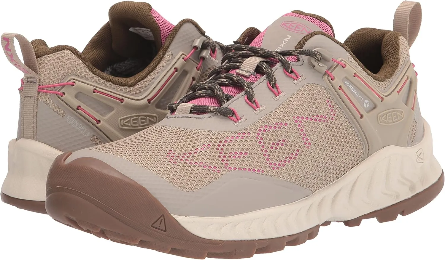 KEEN Women's Nxis Evo Low Height Waterproof Fast Packing Hiking Shoes