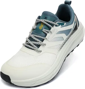 Kricely Men's Trail Running Shoes Wide Toe Box Shoes for Men Walking Sneakers