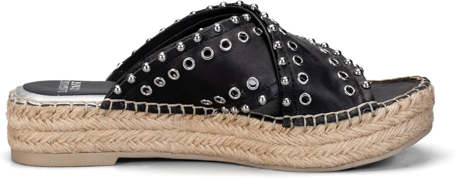 landing craft Espadrille Wedges Vintage Sandals for Women Platform Slides Bohemia Sandals Slip on Open Toe Beach Sandals