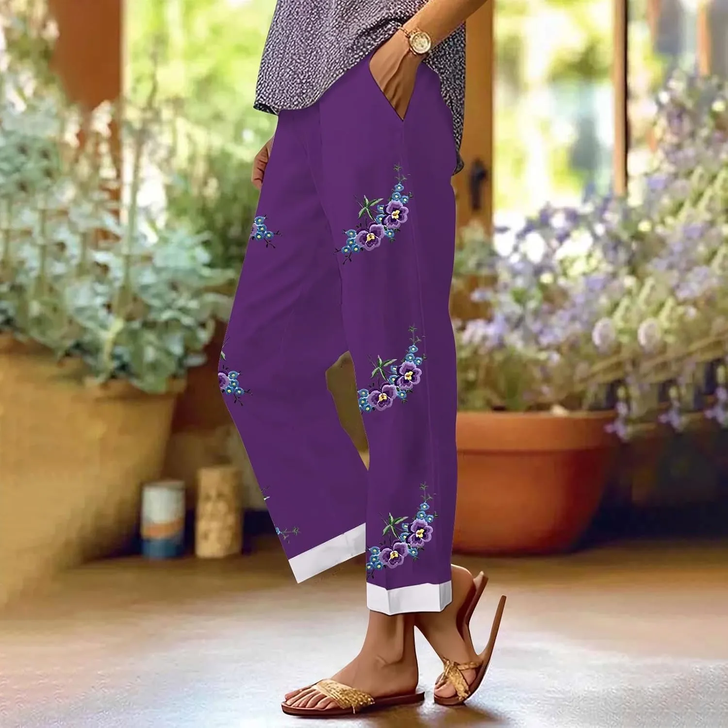 Linen Summer Pants Women’S Linen Pants Linen Casual Pants Womens Linen Pants Straight Leg