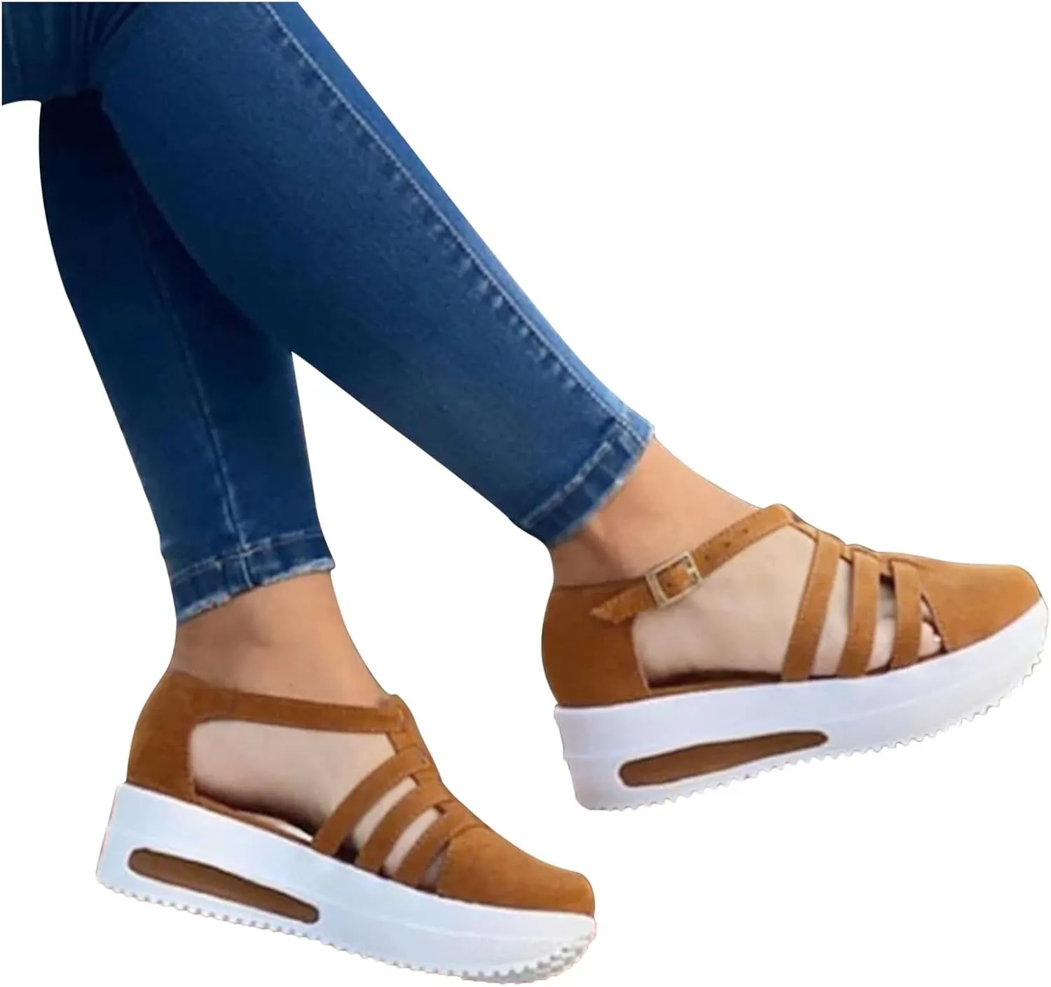 Low Wedge Sandals for Women Dressy Summer Women Shoes Size 12 Wide Width Sandals Wedges Off White Wedge Sandals for Women Low Heel Womens Orthopedic Sandals with Arch Support Wide Width Sandals Women