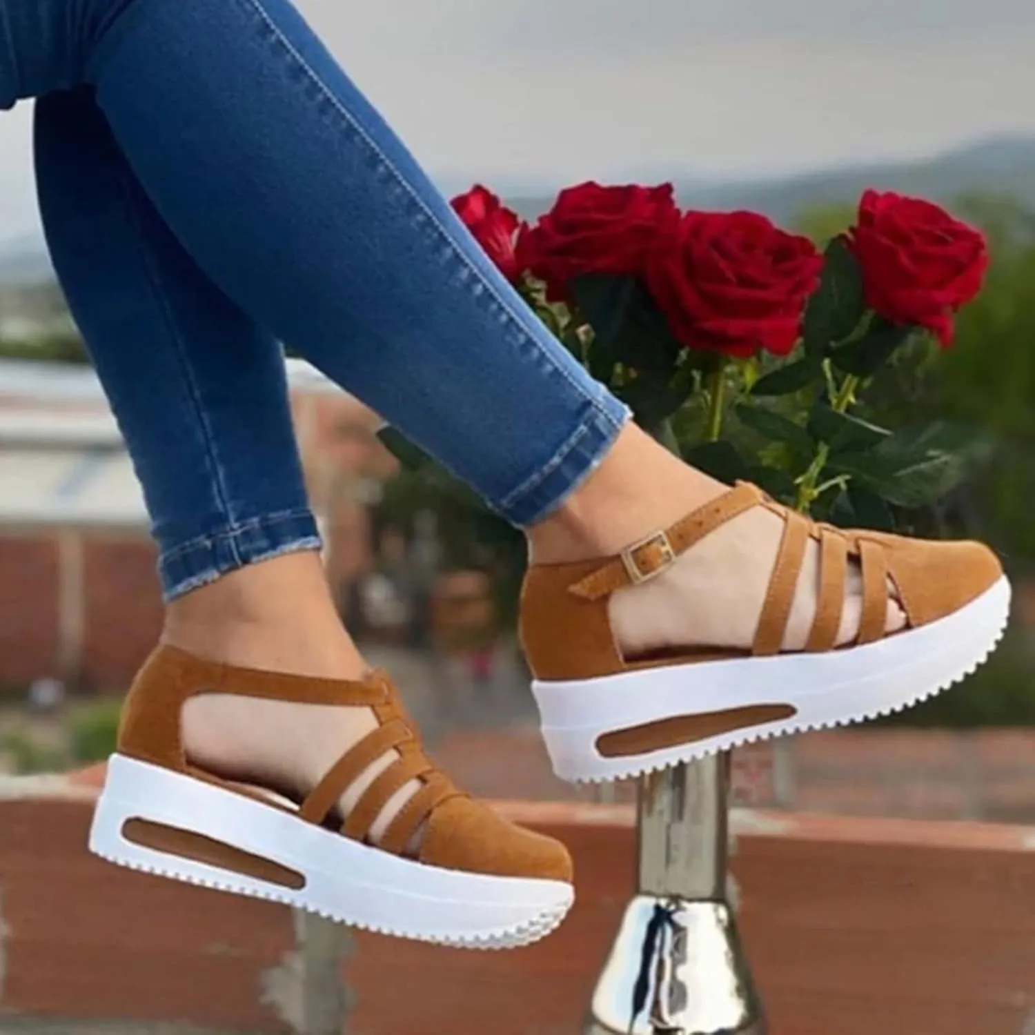 Low Wedge Sandals for Women Dressy Summer Women Shoes Size 12 Wide Width Sandals Wedges Off White Wedge Sandals for Women Low Heel Womens Orthopedic Sandals with Arch Support Wide Width Sandals Women