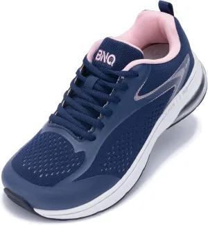 MAFEKE Womens Wide Toe Box Running Shoes Air Arch Support Tennis Athletic Sneakers Orthotic Walking Shoes for Plantar Fasciitis Pain Relief US 6-11