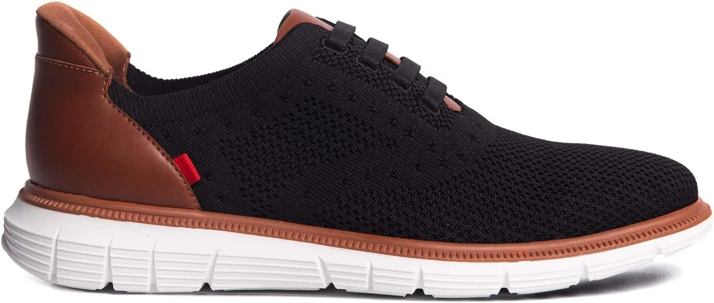 Marc Joseph New York Mens Hands Free Slip On Casual Dress Sneakers Mesh Oxfords Lightweight Breathable Walking Shoes