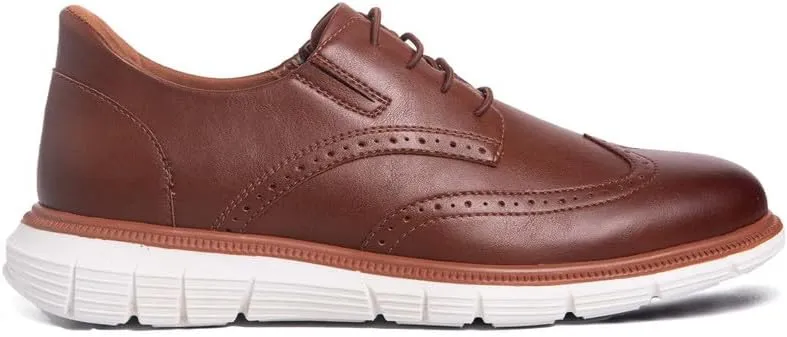 Mens Hands Free Slip On Wingtip Oxford Shoes Business Formal Derby Lightweight Sneakers