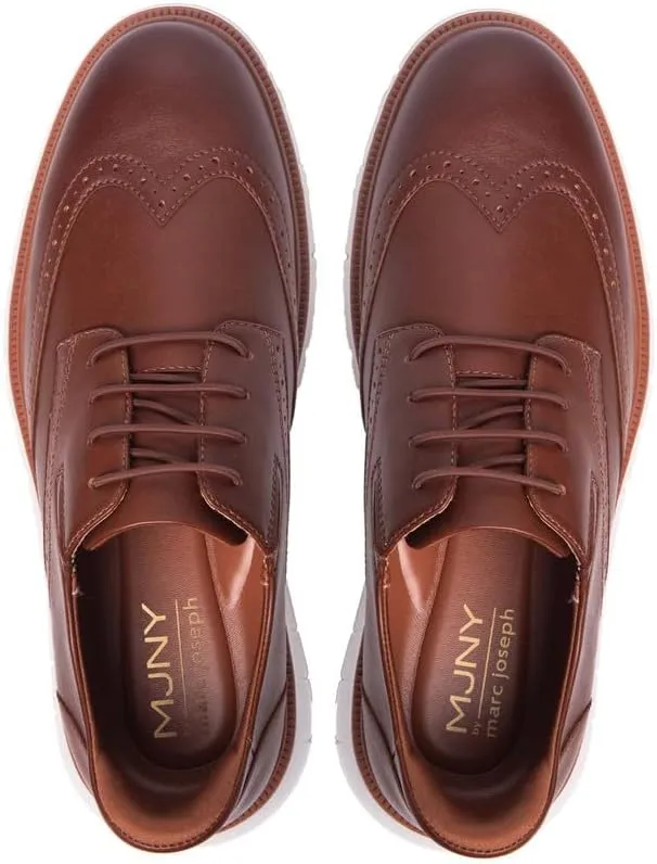 Mens Hands Free Slip On Wingtip Oxford Shoes Business Formal Derby Lightweight Sneakers