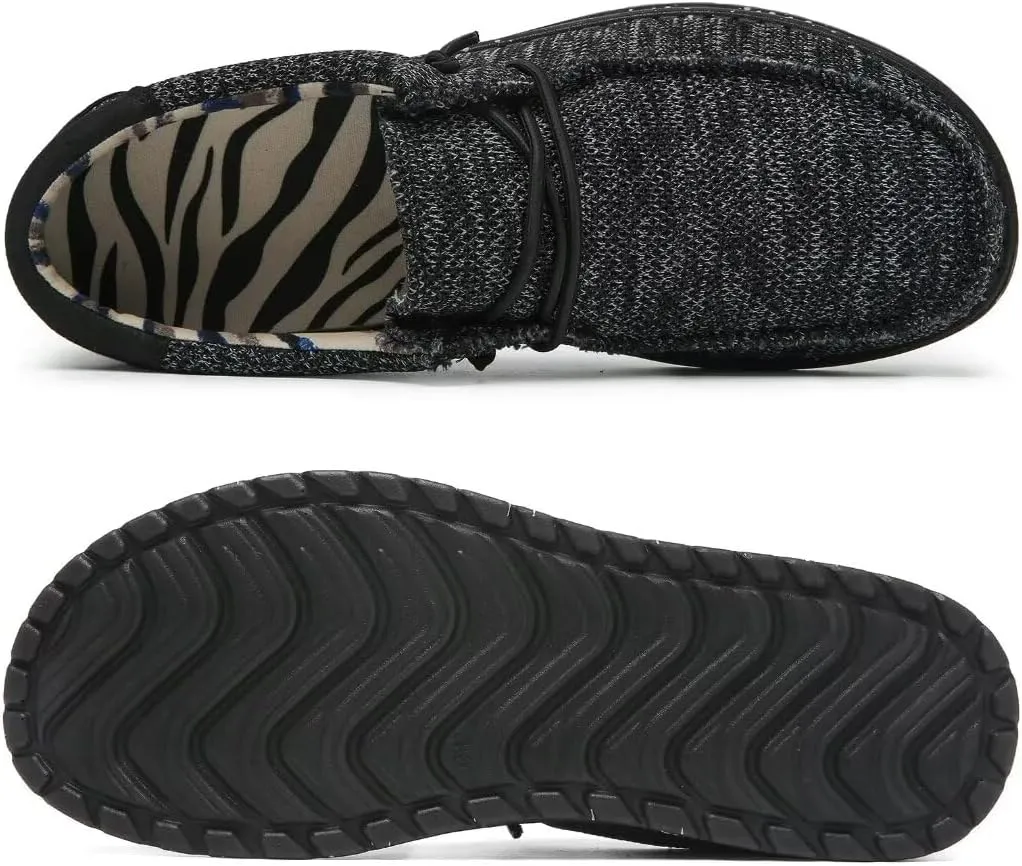Mens Machine-Washable Casual Loafers, Men Slip On Comfortable and Breathable Boat Shoes for Work, Casual, Walk, Traveling, Beach, Gifts for Men, Zapatos Mocasines para Hombre