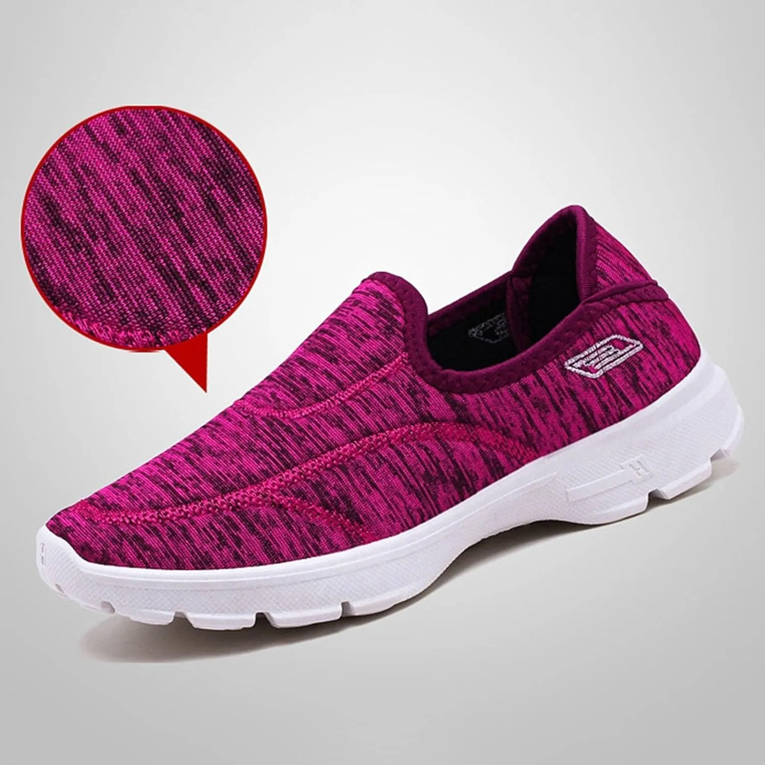 Mens Slip On Men's and Women's Soft Soled Breathable and Comfortable Sports Casual Shoes