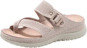 Mesh Flip Flops for Women, Women's Comfortable Breathable Mesh Flip Flops,Hollow Mesh Slide Sandals with Arch Support