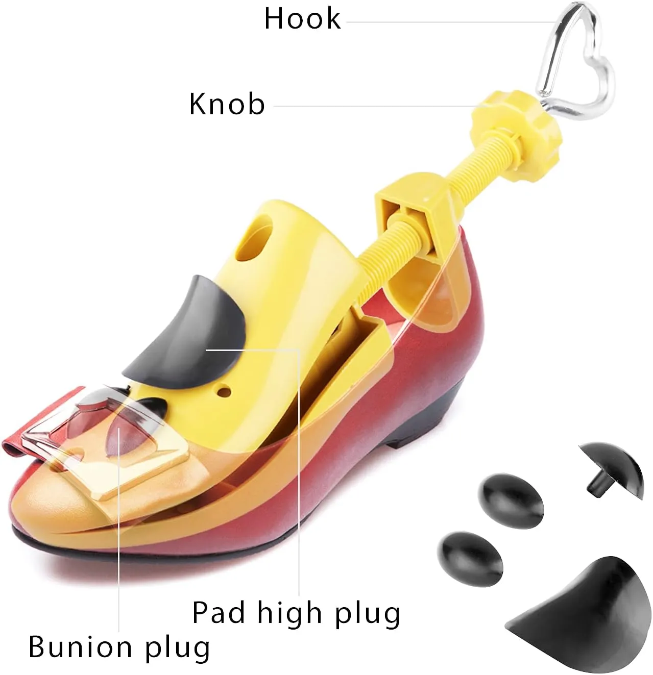 MISERWE Shoe Stretcher with Carrying Bag Professional Adjustable Shoe Stretcher for Men and Women