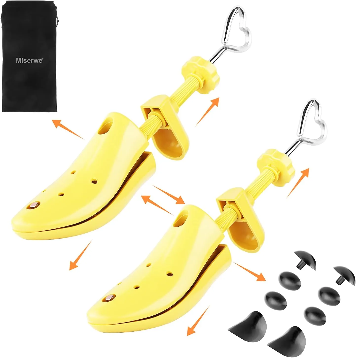 MISERWE Shoe Stretcher with Carrying Bag Professional Adjustable Shoe Stretcher for Men and Women