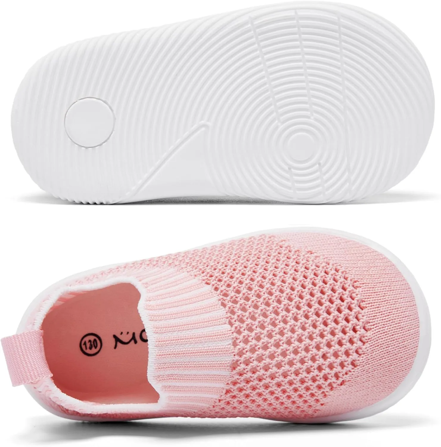 MORENDL Toddler Sandals Baby Walking Shoes Infant Slip On Water Shoes Boys Mesh Summer Sneakers Girls Tennis Shoes