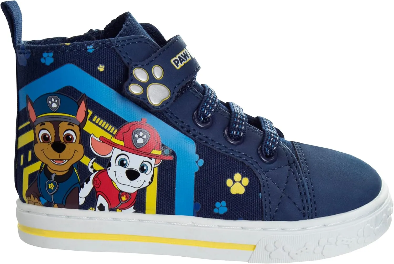 Nickelodeon Boy's Paw Patrol Sneakers-Chase Marshall High-Top Running Shoes (Toddler/Little Kid)
