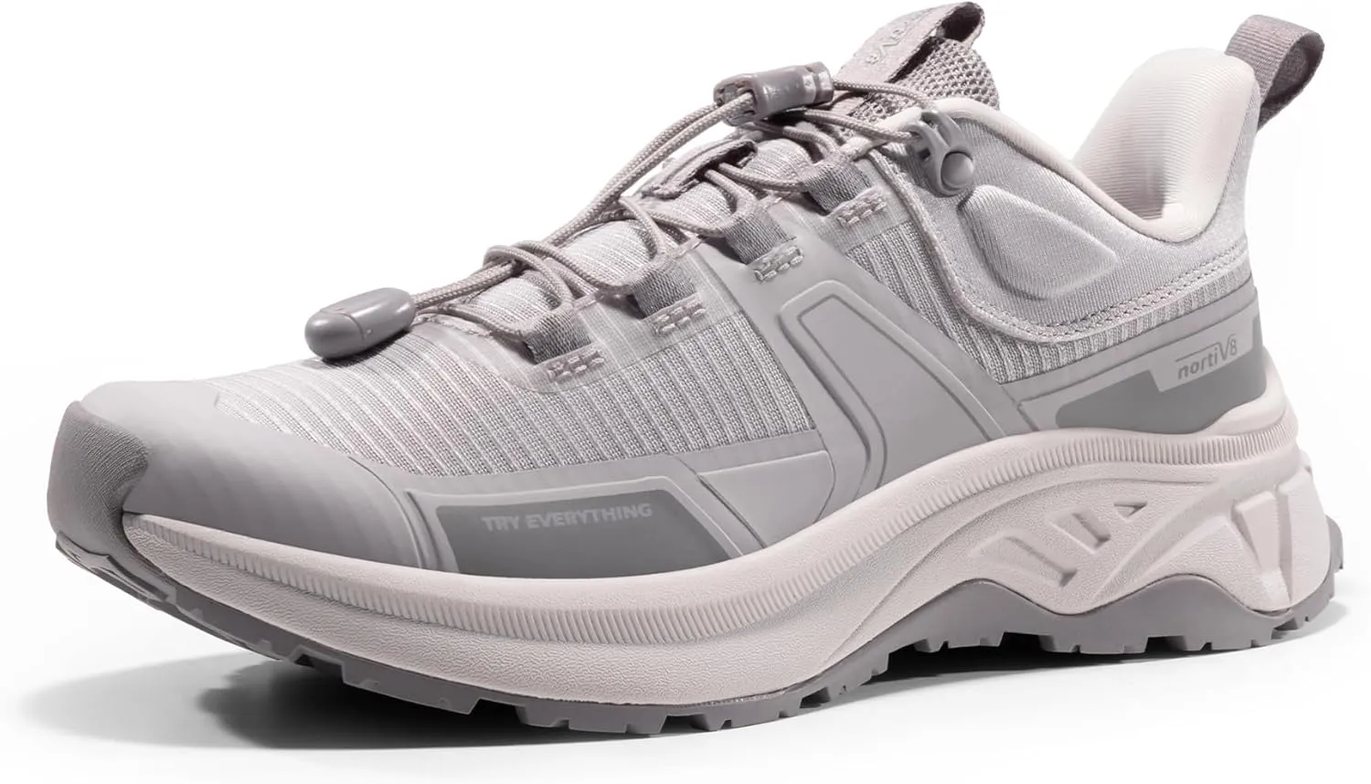 NORTIV 8 Women's Lightweight Hiking Shoes Quick Laces Outdoors Sneakers