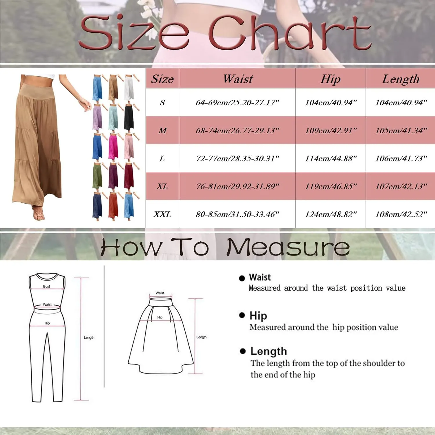Pants for Women Resort Wear for Women 2025 Wide Leg Pants Ladies Trousers Linen Clothing