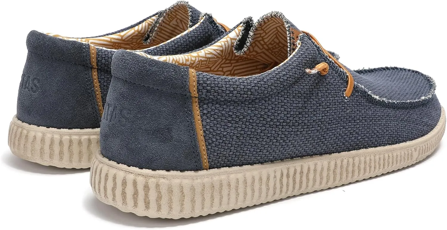 PITAS Men’s Steve Slip-On Loafers | Comfortable & Lightweight | Casual Footwear for Men | Navy
