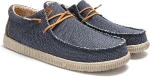 PITAS Men’s Steve Slip-On Loafers | Comfortable & Lightweight | Casual Footwear for Men | Navy
