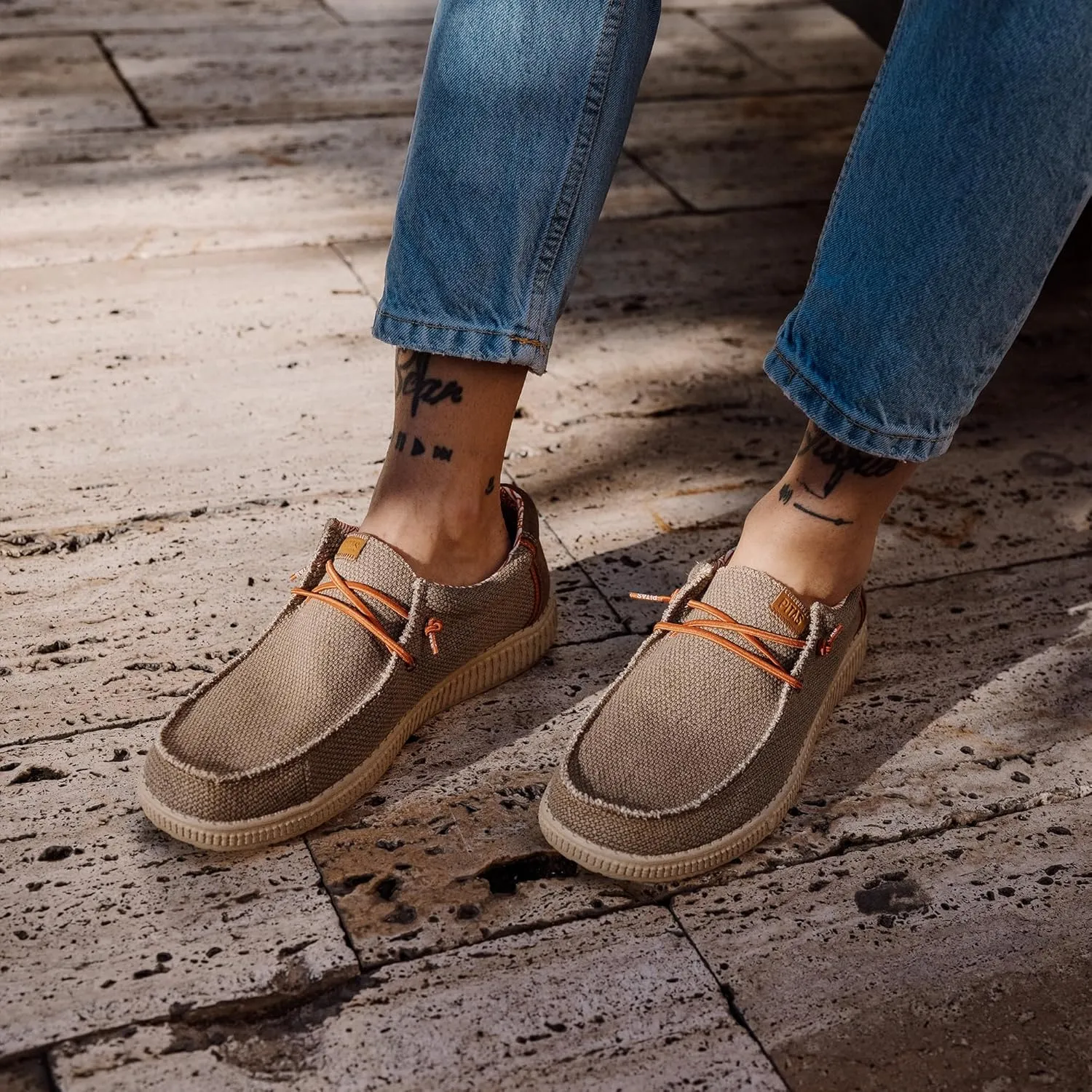 PITAS Men’s Steve Slip-On Loafers | Comfortable & Lightweight | Casual Footwear for Men | Navy