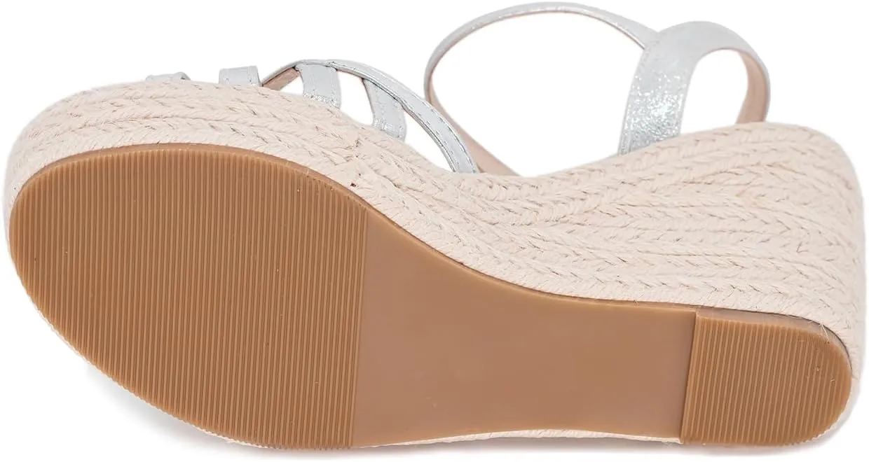 Platform High Heels Medium Width Comfortable Wedge Sandals for Women Dressy Espadrilles Wedding Summer