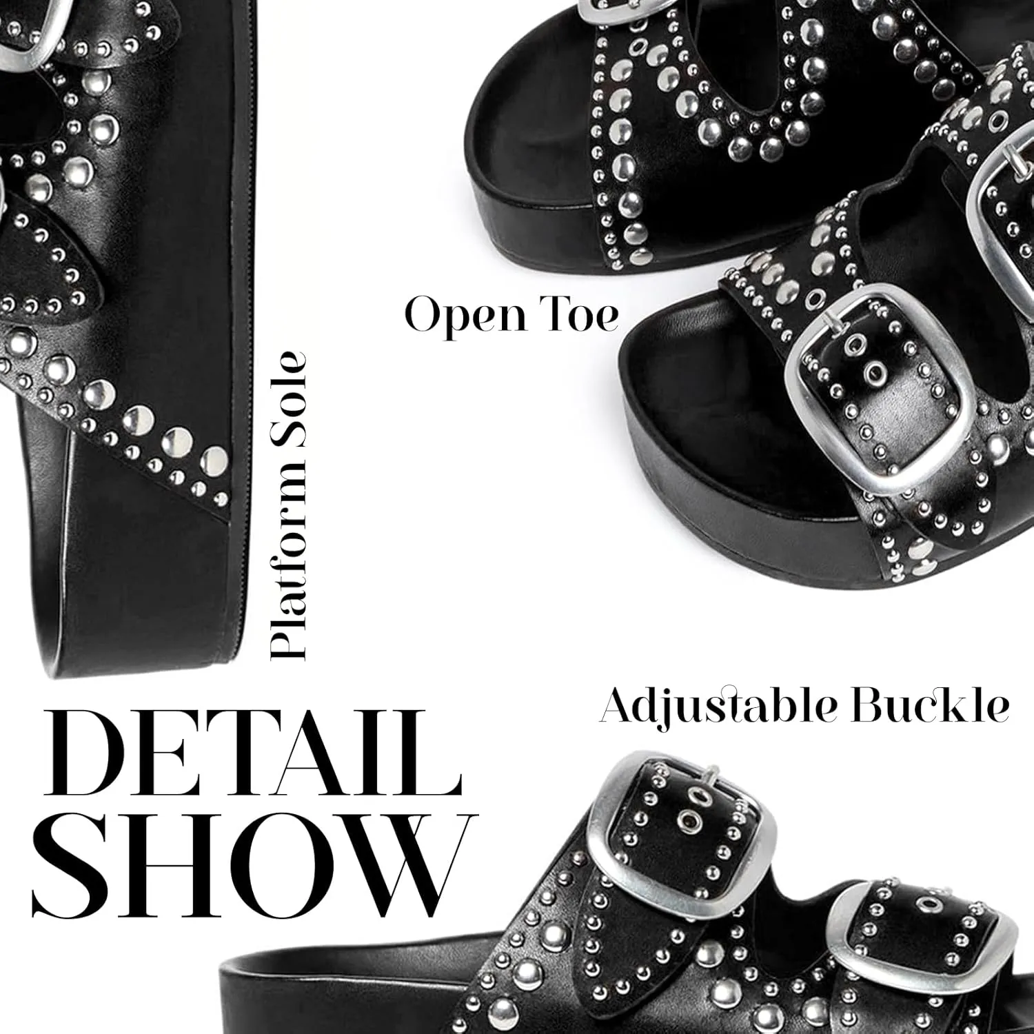 Platform Sandals For Women Raffia Espadrilles Open Toe Flatform Sandals Slip On Slide Sandals Casual Woven Sandals Summer Beach Sandals