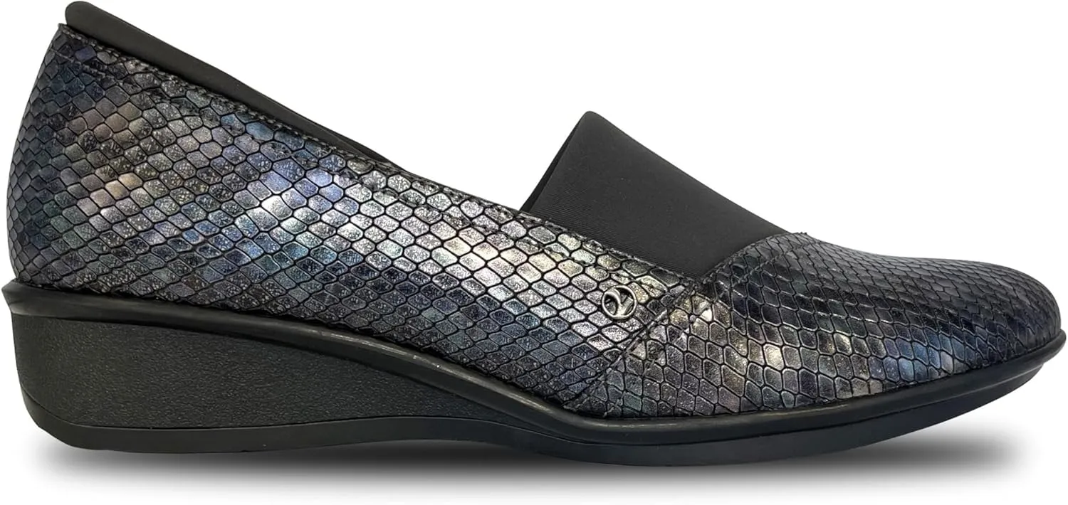Revere Naples Women's Stretch Loafers - Comfortable Bunion-Friendly Design with Arch Support and Custom Fit