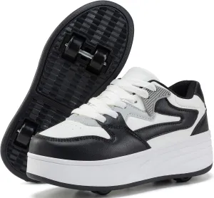 Roller Skate Shoes for Kids Boys Girls Sneakers with Detachable Wheels Sport Shoe