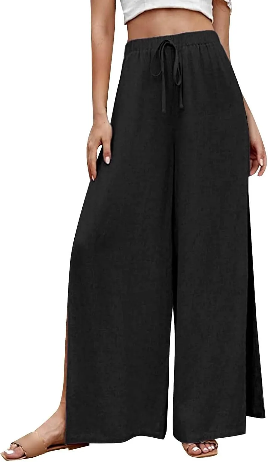 s Pants for Women Pants for Women Leg Pants Plus Size Casual Pants Women's Linen Linen Clothes