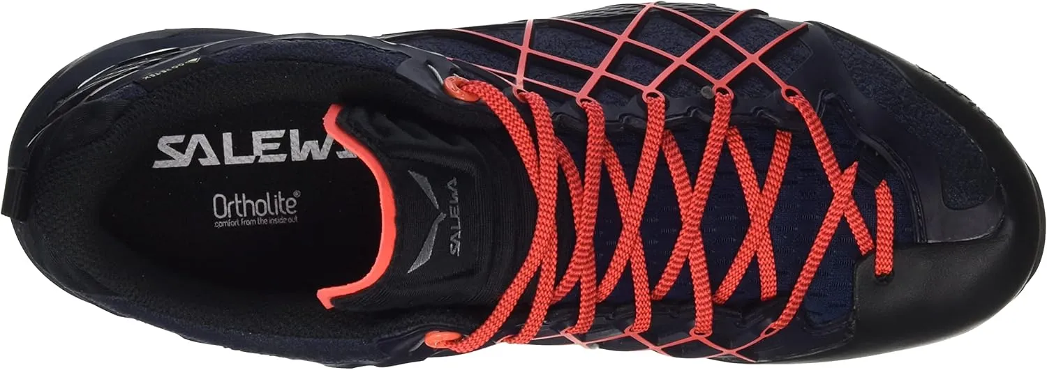Salewa Men's Crow GTX Waterproof Gore-Tex Trail Boots for Trekking, Climbing, & Mountaineering