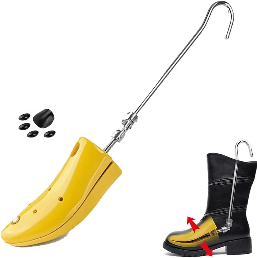 Shoe Trees Higher,1Pcs Suitable for Left and Right Feet -Unisex Stretching Work Boots Height Shoe Stretcher Adjustable Boot