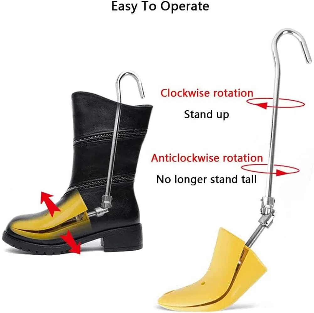 Shoe Trees Higher,1Pcs Suitable for Left and Right Feet -Unisex Stretching Work Boots Height Shoe Stretcher Adjustable Boot