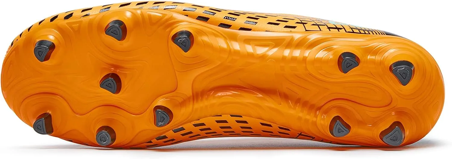 Soccer Cleats for Men's and Women's Outdoor Unisex Football Shoes Firm Rugby Boots
