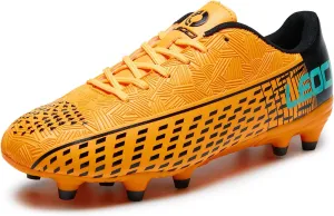 Soccer Cleats for Men's and Women's Outdoor Unisex Football Shoes Firm Rugby Boots