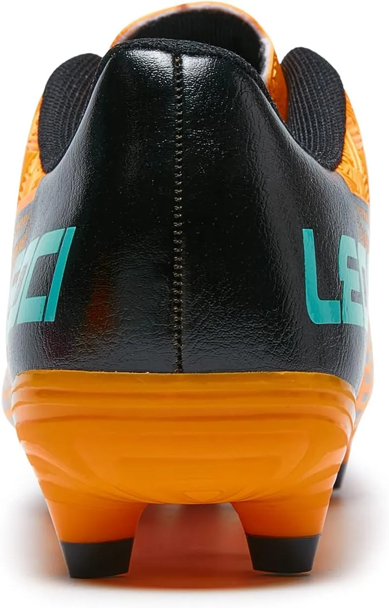 Soccer Cleats for Men's and Women's Outdoor Unisex Football Shoes Firm Rugby Boots