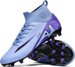 Soccer Cleats for Mens Womens Indoor Soccer Shoes Unisex Baseball Turf Shoes Youth Rugby Shoes Adult AG FG TF Football Boots Wide Training Sneaker